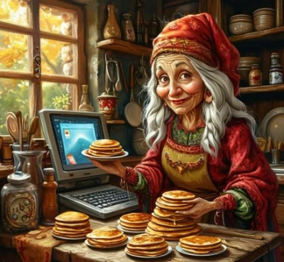 Блины Бабы Яги - Наталья Вем